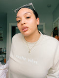 Auntie Vibes Crewneck Sweater