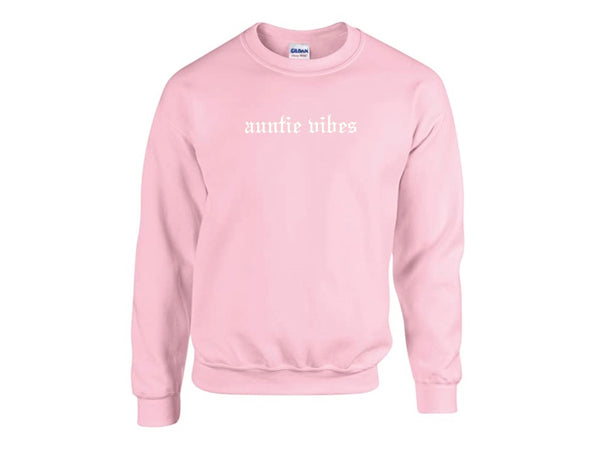 Auntie Vibes Crewneck Sweater