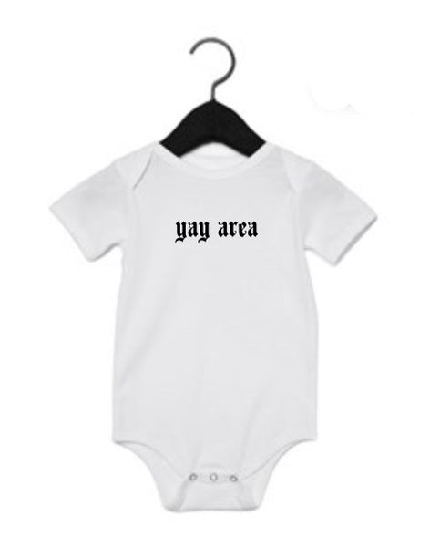 Yay Area Baby Onesie